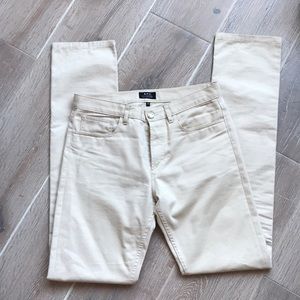 A.P.C. Petit Standard Jean Droit Etroit